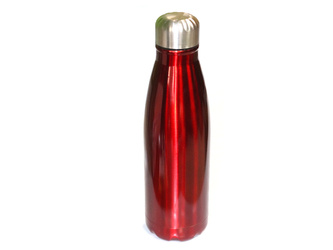 Butelka termiczna stalowa czerwona - 750 ml
